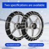 Generic Motorcycle Snow Chains Universal Fit-2