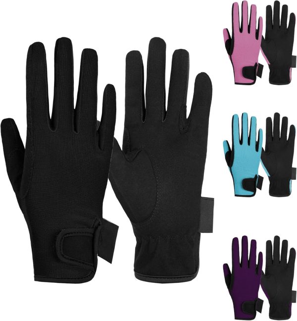 Thapower Equestrian Riding Gloves for Boys-0