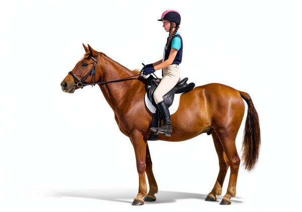 Amoy Kids Equestrian Riding Gloves S Black-3
