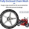 Generic ATV Tire Chains Heavy Duty Anti Skid-8