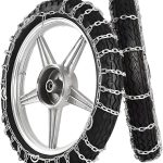 Motorcycle Tire Chains Generic Heavy Duty Anti Skid-0