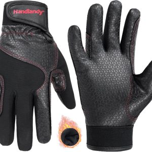 Equestrian Gloves HANDLANDY Premium Leather-0