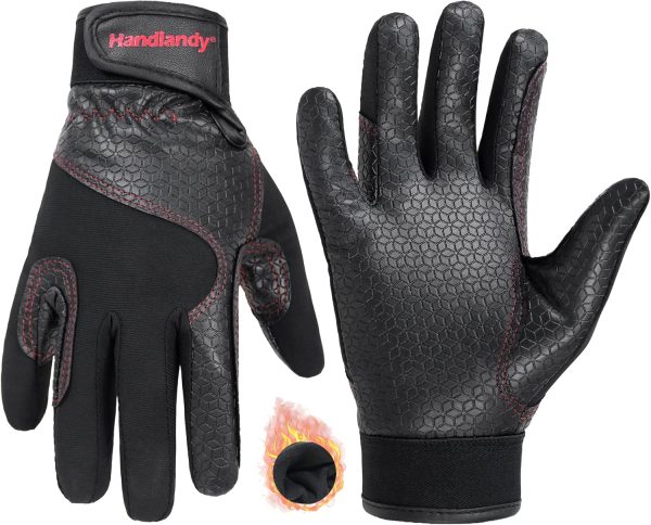Equestrian Gloves HANDLANDY Premium Leather-0