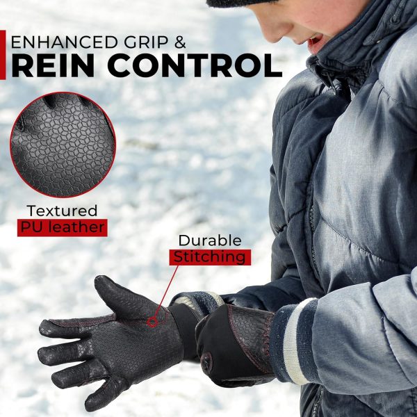Equestrian Gloves HANDLANDY Premium Leather-1
