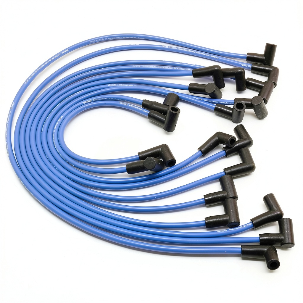 UOIENRT Copper Spark Plug Wires Set