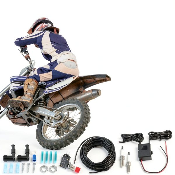 Dual Flamethrower Kit Fexhull Flame Kit for Motorcycles Trucks Cars-3