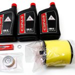 Honda 10W-40 Engine Oil 5 Quart HROCK-17 Synthetic Blend-0