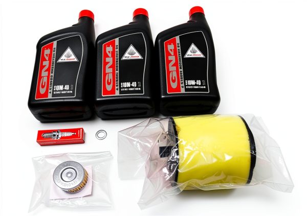 Honda 10W-40 Engine Oil 5 Quart HROCK-17 Synthetic Blend-0