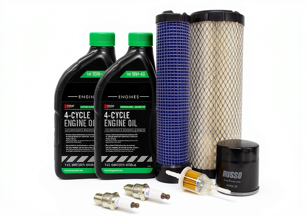 Product front view showing all components