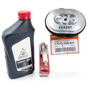 Honda GX120 GX160 GX200 Tune Up Kit KINDZA 1 Quart 10W-30 Oil-0