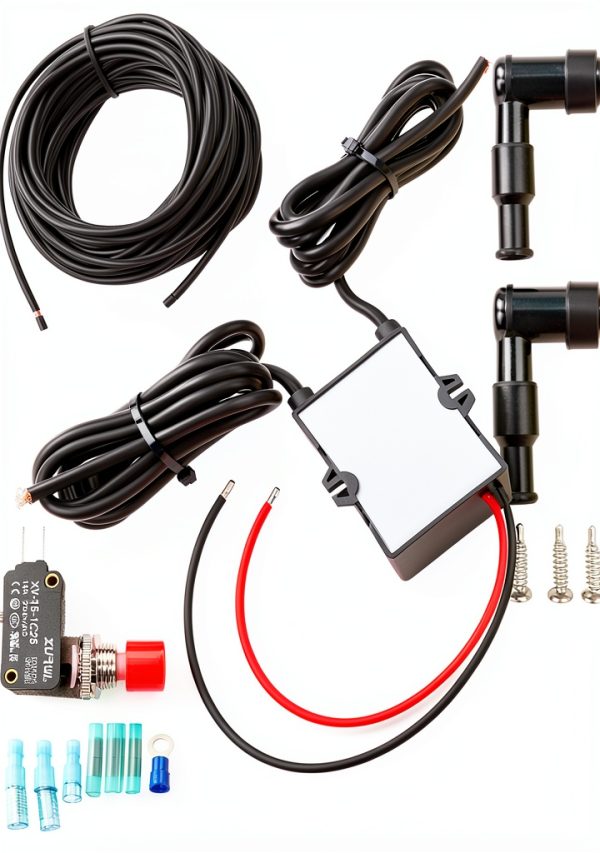 Dual Flamethrower Kit Fexhull Flame Kit for Motorcycles Trucks Cars-0