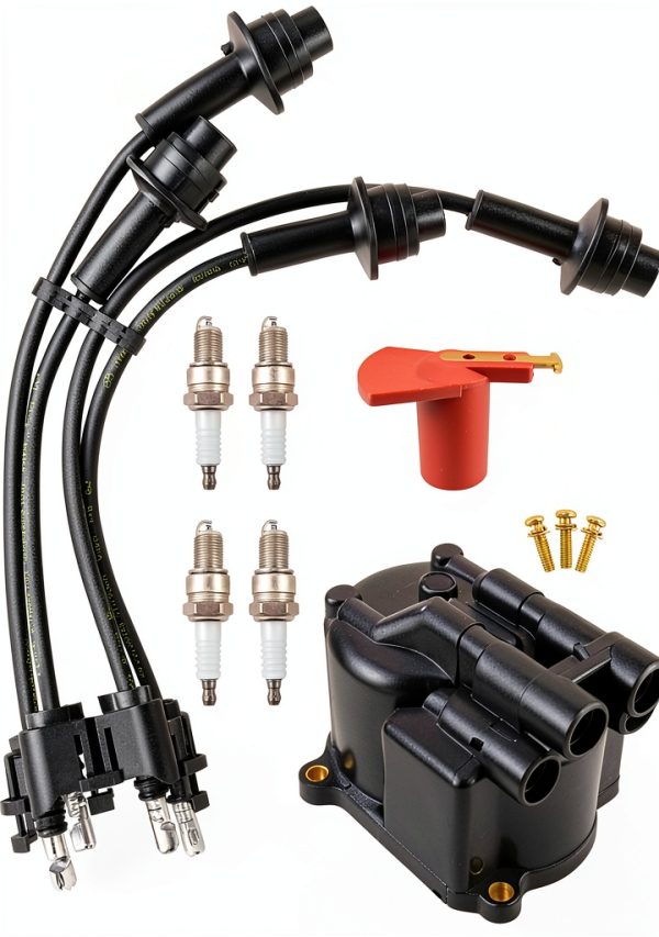 JUQAFY Forklift Ignition Kit 19101-76007-71 Cap Rotor Wire Set-0