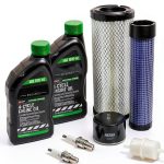 10W-40 Engine Oil Kit EPR Distribution Motorcycle Filter and Spark-0