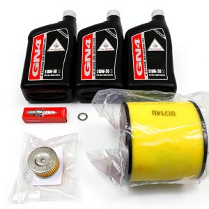 Honda 10W-30 Engine Oil Synthetic Blend 5 Quart High Performance-0