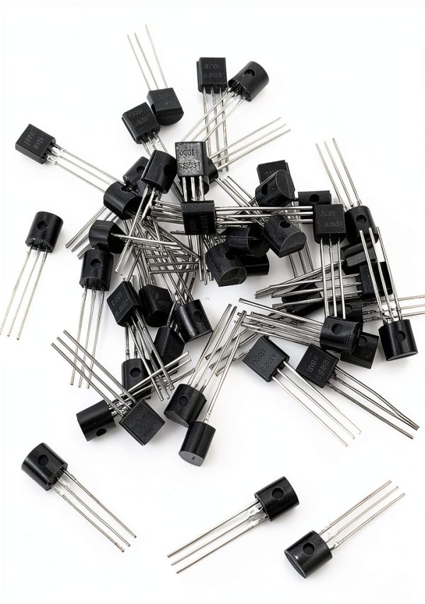 50Pcs 13001 Transistors TO-92 Low Current NPN Silicon Transistor 100mA CMOS Transistors 400V 600mW-0