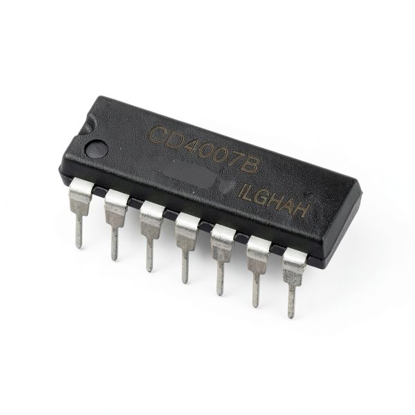 10pcs CD4007UBE CD4007 4007 CMOS Dual Complementary Pair Plus Inverter 3.0V to 15V，DIP-14.-3