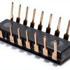 CD4504BE CD4504B CD4504 CMOS Hex Voltage-Level Shifter for TTL-to-CMOS or CMOS-to-CMOS Operation Breadboard-Friendly IC DIP-16 (Pack of 5)-5
