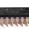 CD4504BE CD4504B CD4504 CMOS Hex Voltage-Level Shifter for TTL-to-CMOS or CMOS-to-CMOS Operation Breadboard-Friendly IC DIP-16 (Pack of 5)-0
