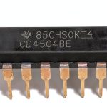 CD4504BE CD4504B CD4504 CMOS Hex Voltage-Level Shifter for TTL-to-CMOS or CMOS-to-CMOS Operation Breadboard-Friendly IC DIP-16 (Pack of 5)-0