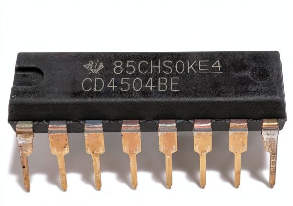 CD4504BE CD4504B CD4504 CMOS Hex Voltage-Level Shifter for TTL-to-CMOS or CMOS-to-CMOS Operation Breadboard-Friendly IC DIP-16 (Pack of 5)-0