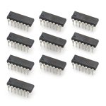 10pcs CD4007UBE CD4007 4007 CMOS Dual Complementary Pair Plus Inverter 3.0V to 15V，DIP-14.-0