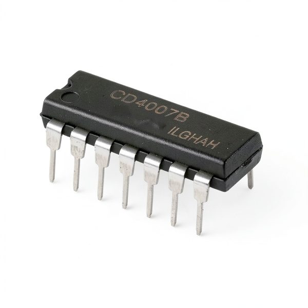 10pcs CD4007UBE CD4007 4007 CMOS Dual Complementary Pair Plus Inverter 3.0V to 15V，DIP-14.-1